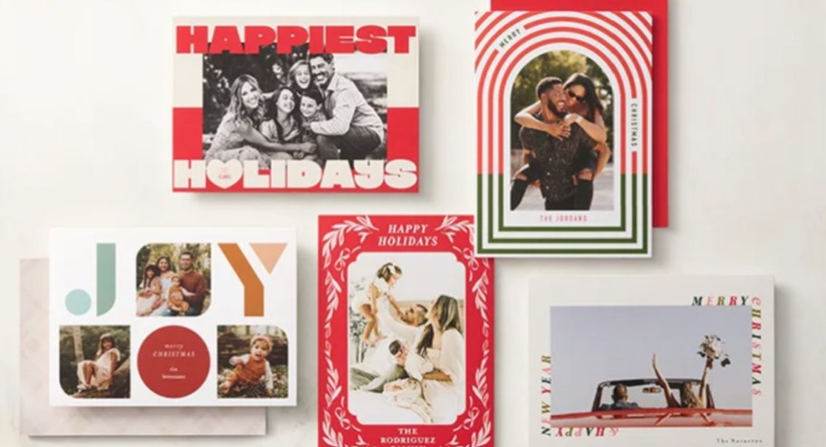 Shutterfly holidsy cards