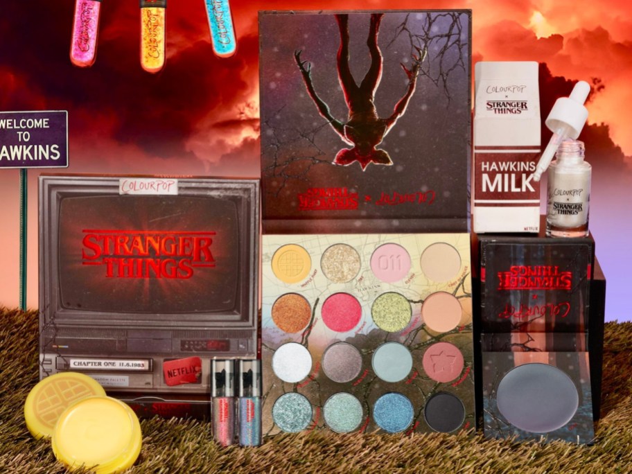 Stranger Things x ColourPop Full Collection