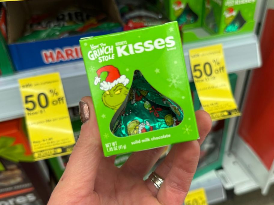 Grinch Hershey's Kiss