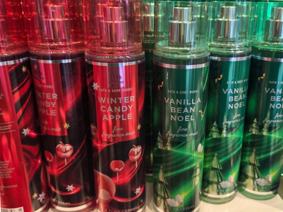 Bath & Body Works Fine Fragrance Mists