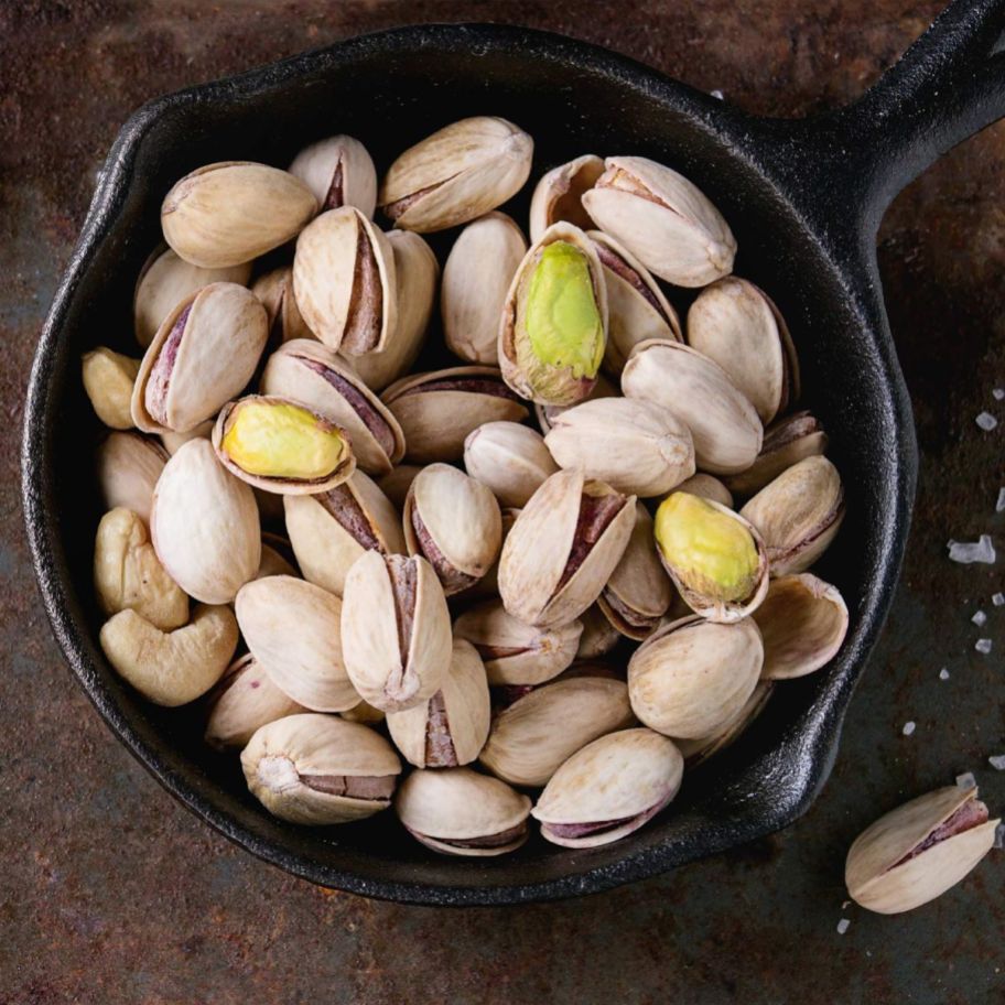 bowl of pistachios