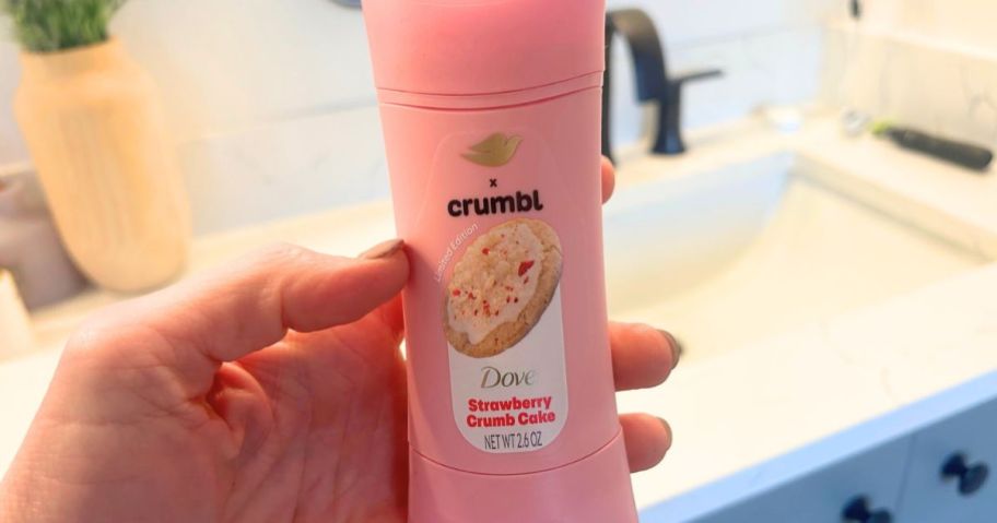 Dove Crumbl Strawberry Crumb Cake Deodorant