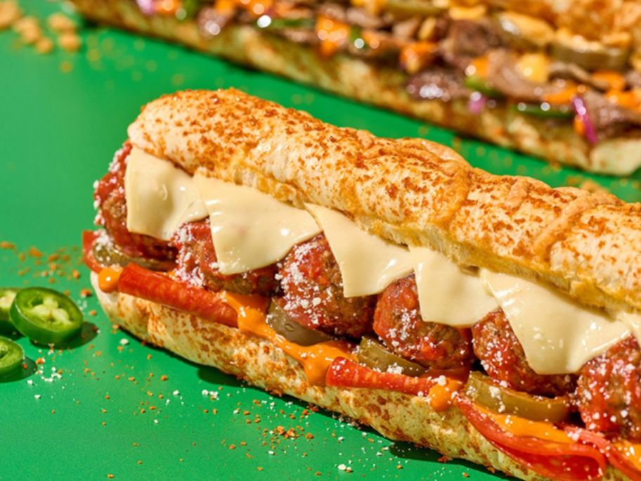 Subway ghost pepper meatball sub