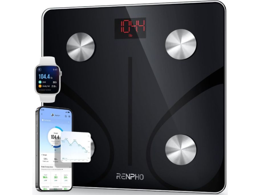 Renpho 11" Smart Body Scale stock image