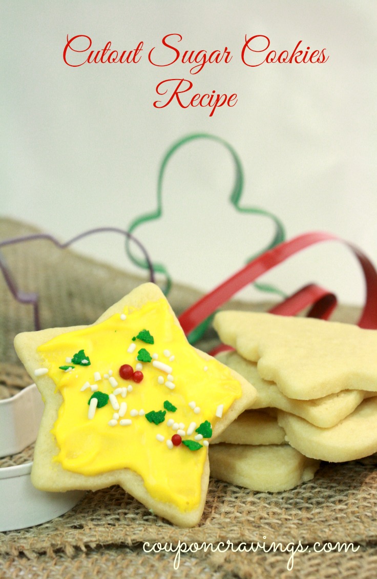 On the hunt for the perfect Cutout Sugar Cookie? This is it - I sometimes make it in two steps. My dough and cookies in one day and frost them the next. This Christmas Cookies recipe is perfect!