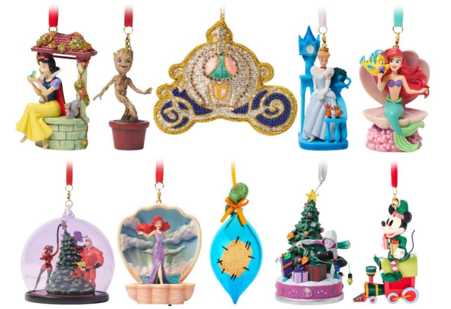 disney ornaments stock images