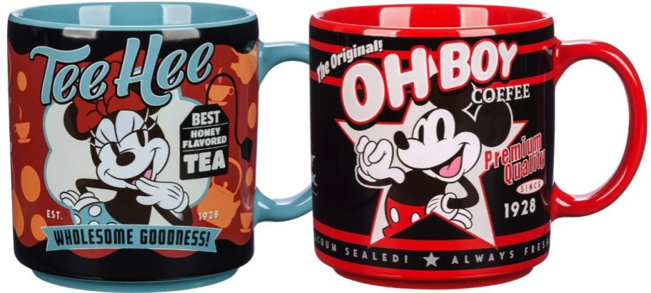 mickey and minnie mouse mugs