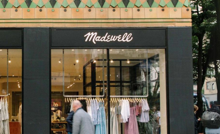 Madewell storefront