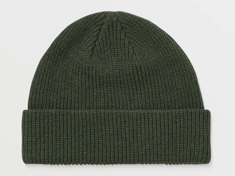 A Volcom Beanie in green