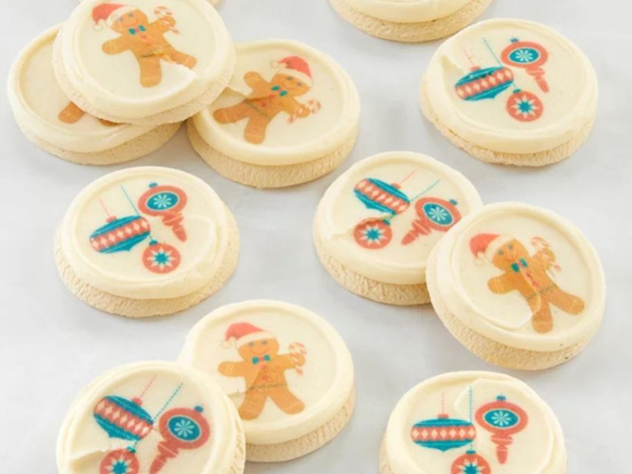 gingerbread and ornament cookies