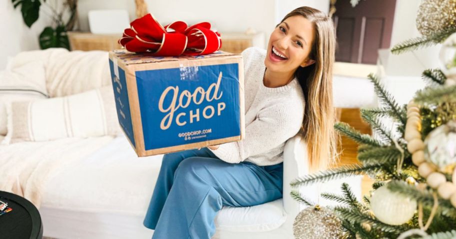 Woman holding a Good Chop Box with a big <a href='https://hometechexplorer.com/aroeve-air-purifier/' target='_blank' rel='follow'>red</a> bow on it” width=”912″ height=”479″></p>
<h2 class=