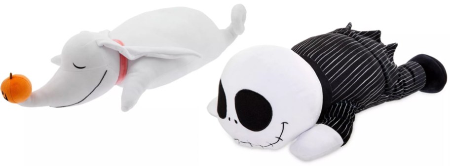 Cuddleez Disney Zero and Jack Skellington Kids' Pillows