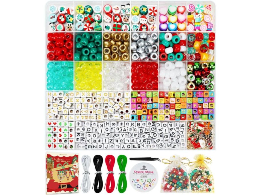 bracelet making kit stock image