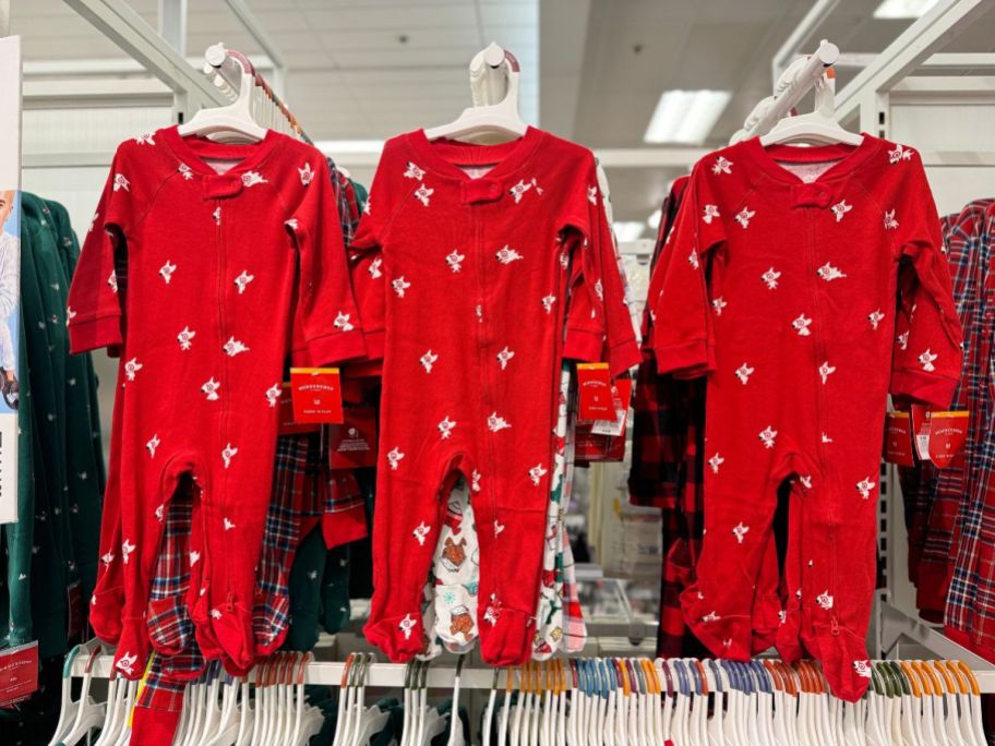 Target Red Bullseye Pajamas