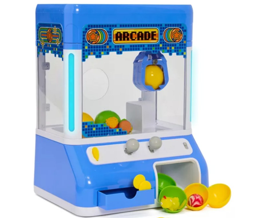 blue mini claw machine 