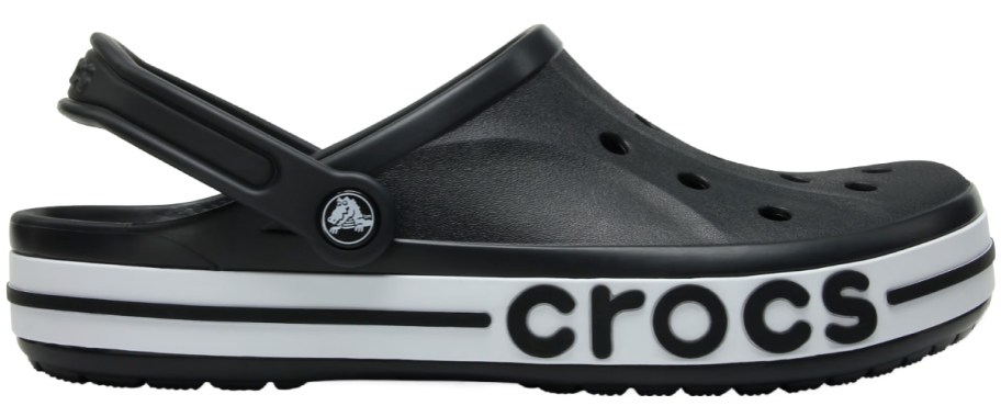 black bayaband crocs