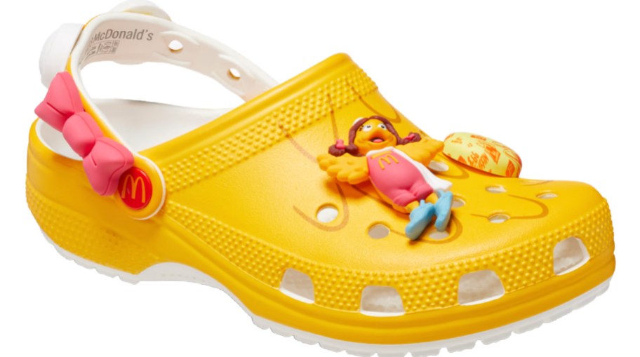 mcdonalds birdie crocs