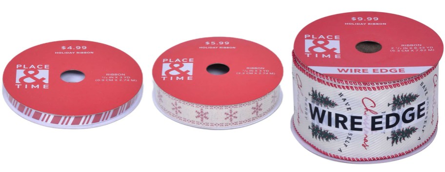 Joann Christmas Ribbon