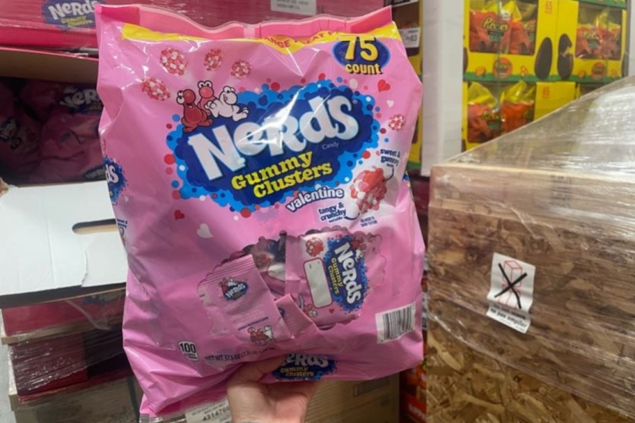 NERDS Valentine's Gummy Cluster Treat Packs 75-Count in store