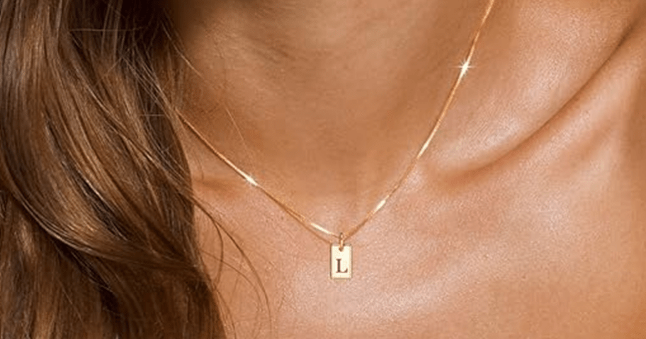 Initial Letter Necklace