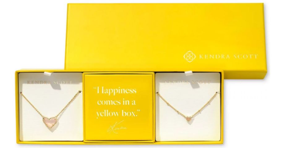 Kendra Scott 14K Gold-Plated 2-Piece Set stock image