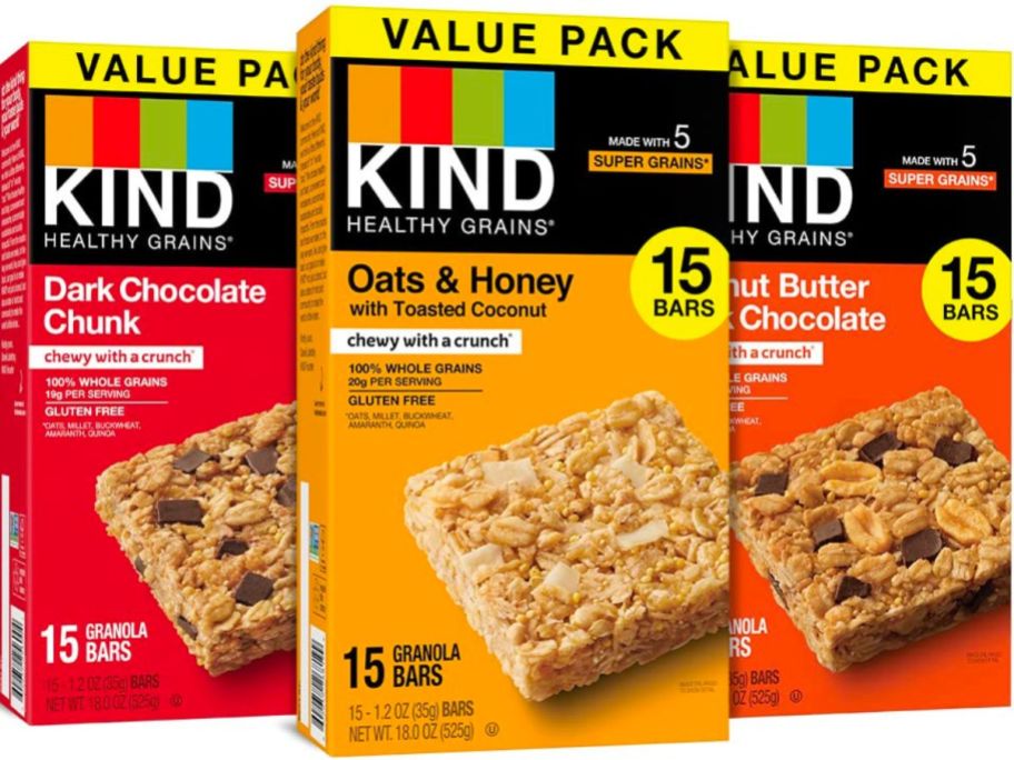 Kind value pack granola bars