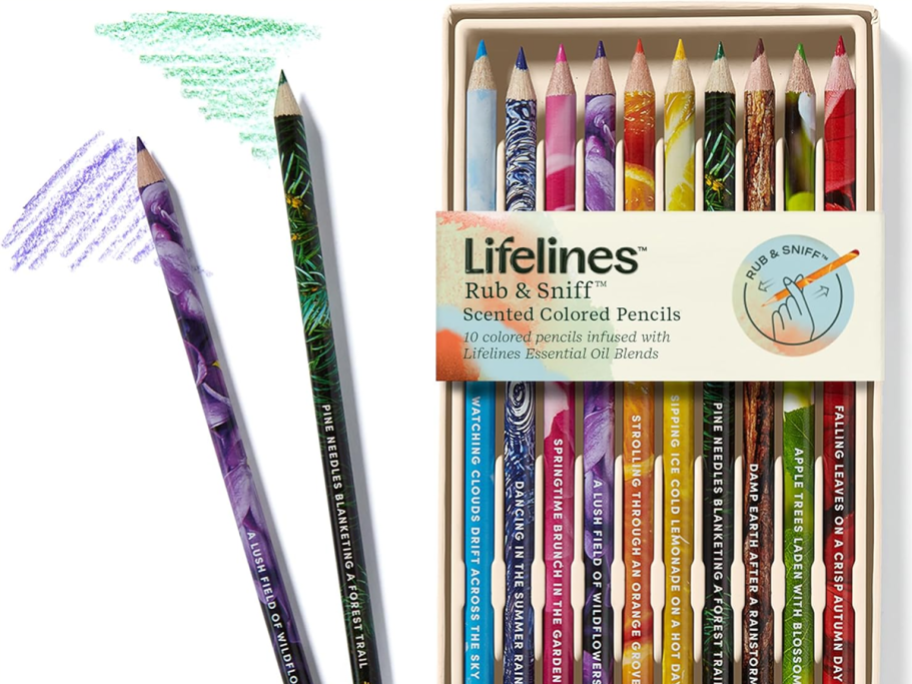 Lifelines Scented Color Pencil Set