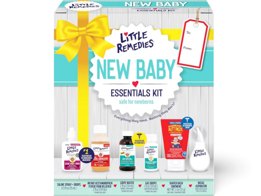 Little Remedies New Baby Essentials 6-Piece Kit