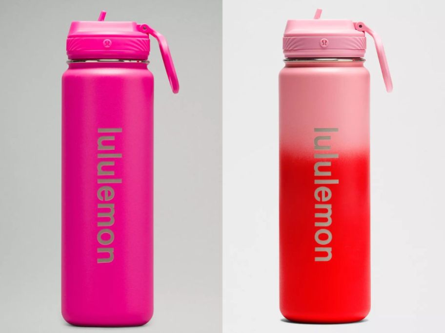 lululemon Back to Life Sport Bottle 24oz Straw Lid