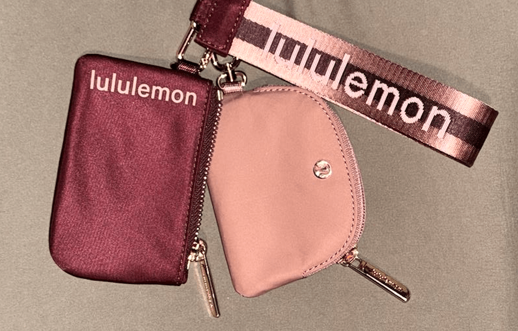 lululemon dual pouch wristlet 