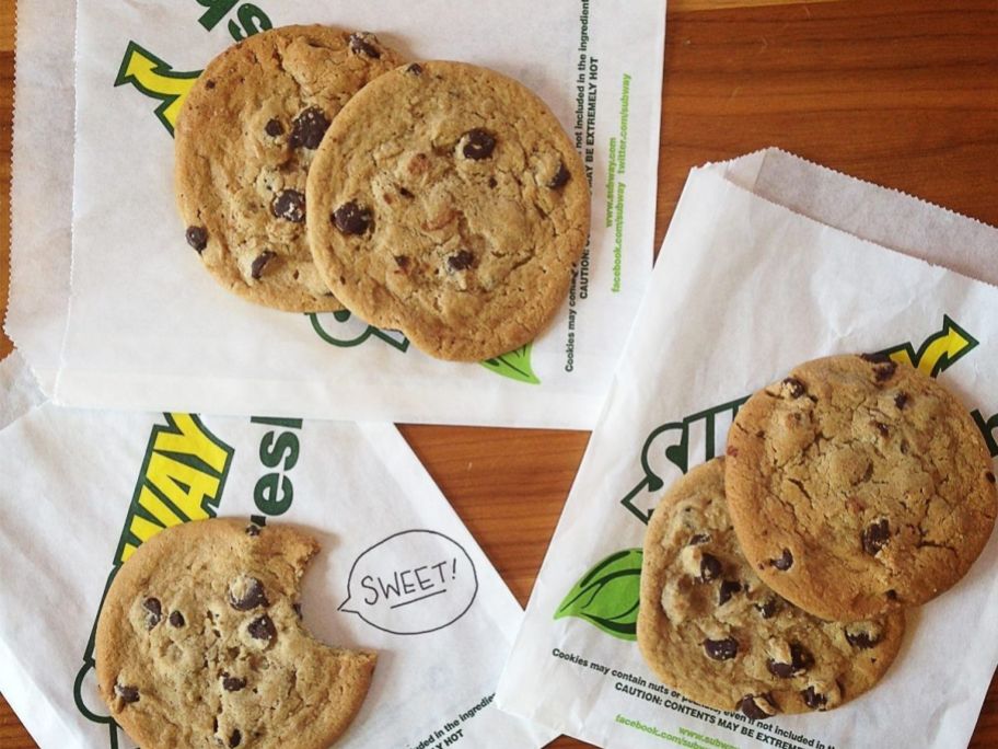 subway cookies