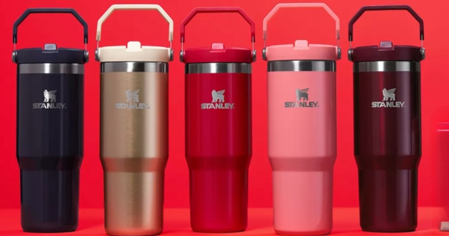 stanley e.l.f. iceflow tumblers in 5 colors