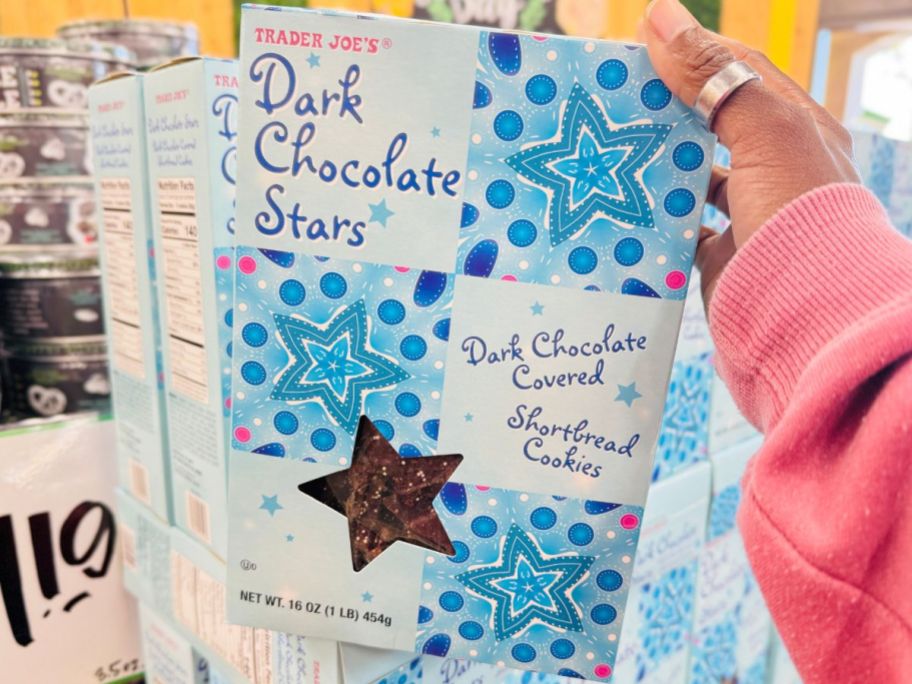 Trader Joe's Dark Chocolate Stars