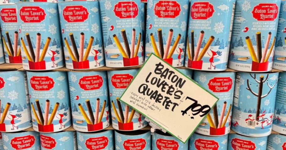 Trader Joe's Baton Lover's Quartet