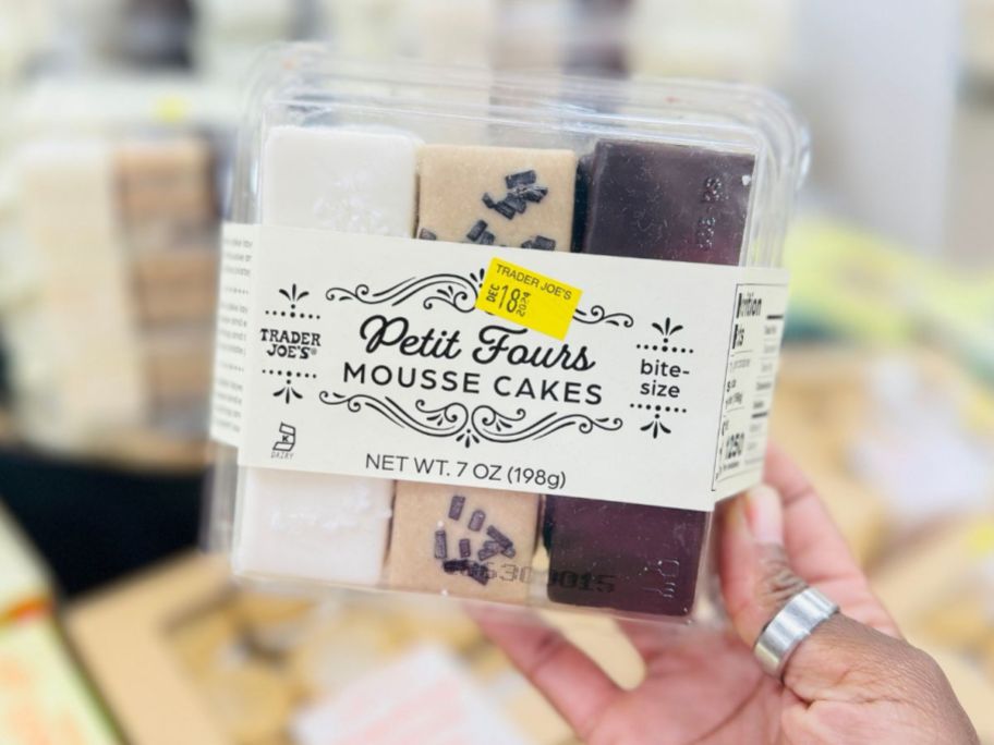 Trader Joe's Petit Fours Mousse Cakes