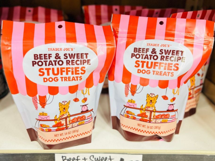 Trader Joe's Beef & Sweet Potato Recipe Dog treats