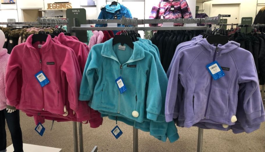 3 kids columbia full zip fleece in store