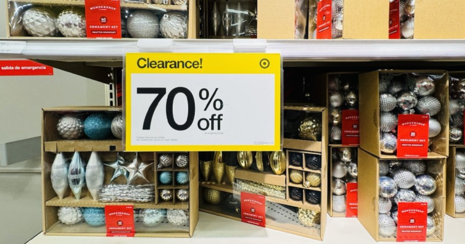 Target Clearance Christmas Ornaments 2