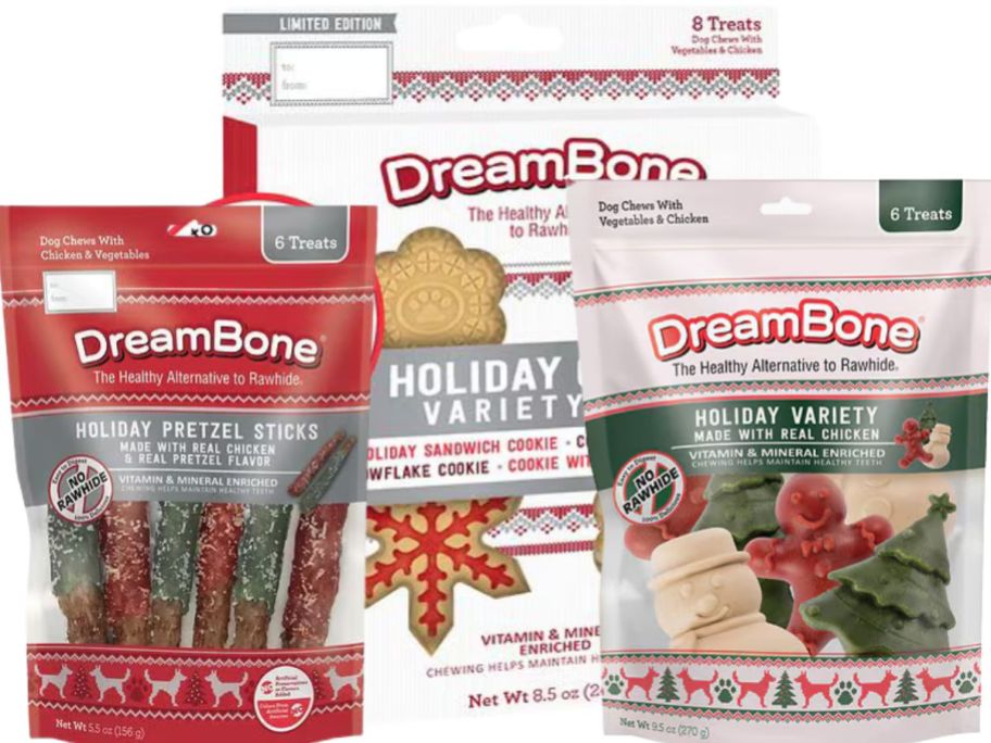 DreamBone Dog Treat Holiday