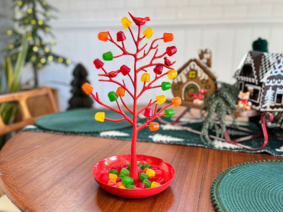 Gumdrop Christmas Tree on table