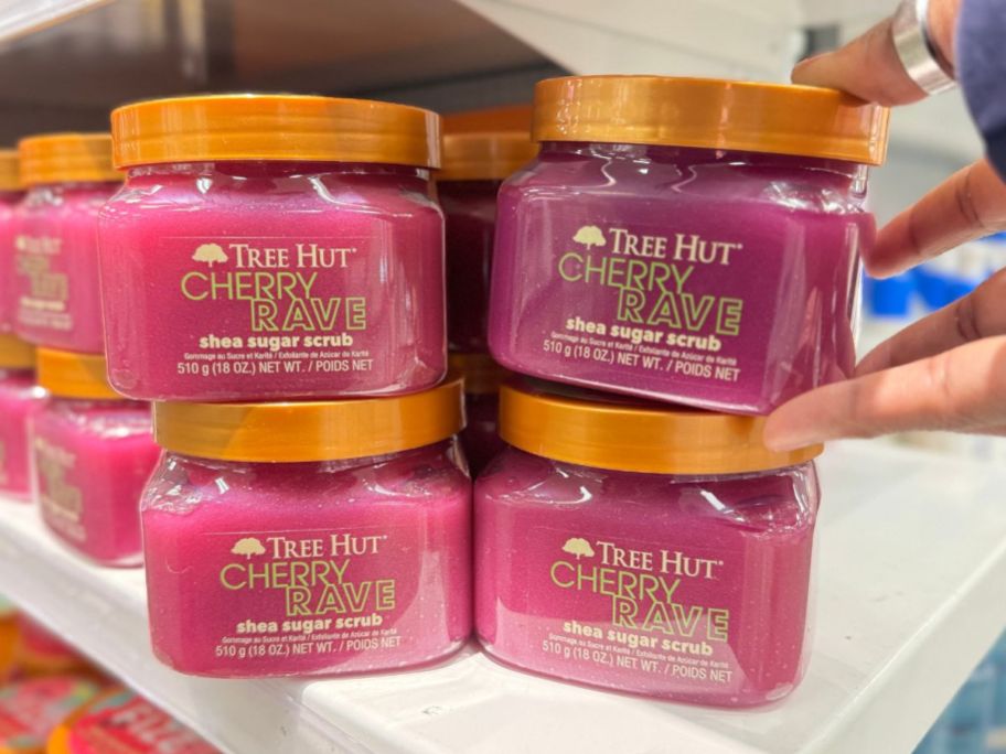 Tree Hut Cherry Rave Shea Sugar Scrubs