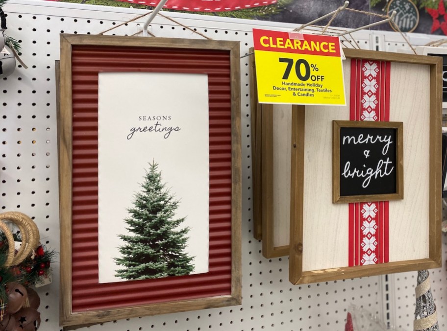 Handmade Holiday Wall Decor at Joann