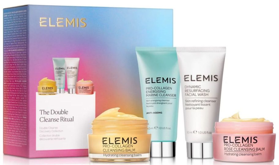 Elemis 4-Piece The Double Cleanse Ritual Skincare Set stock image