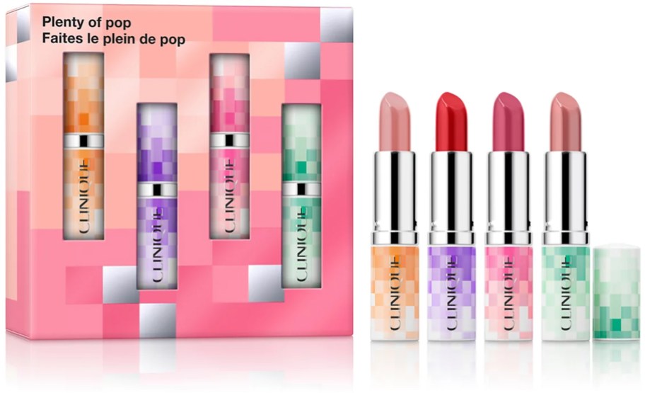 Clinique 4-Pc. Plenty Of Pop Lipstick Holiday Gift Set