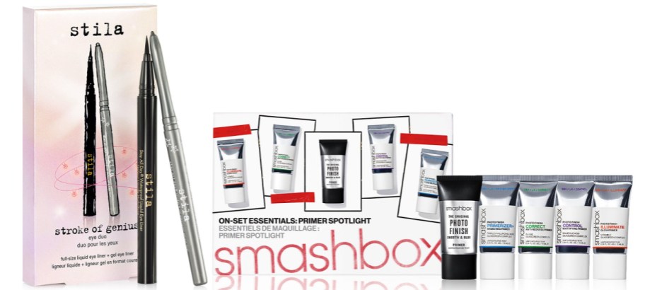 stil eyeliner and smashbox primers