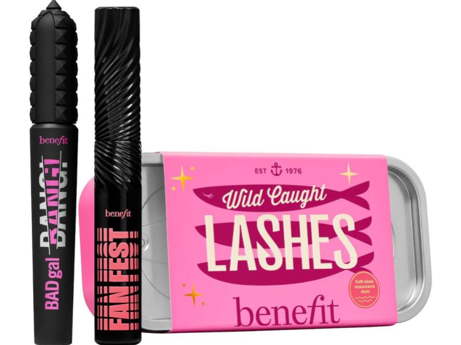 Stock image of Benefit Cosmetics Wild Caught Lashes Volumizing Mascara Set $