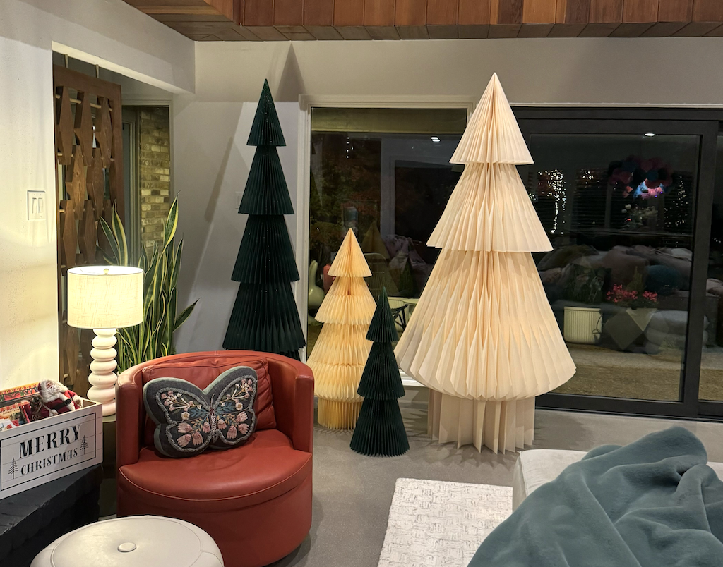 West Elm Large paper trees 