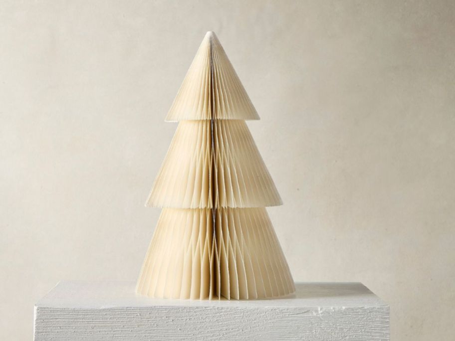 Neutral Decorative Paper Tabletop Trees stock image