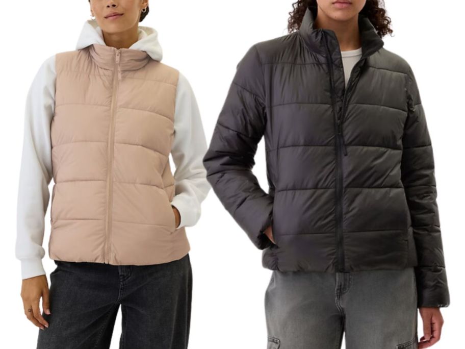 GAP Factory ColdControl Puffer Vest & Jacket