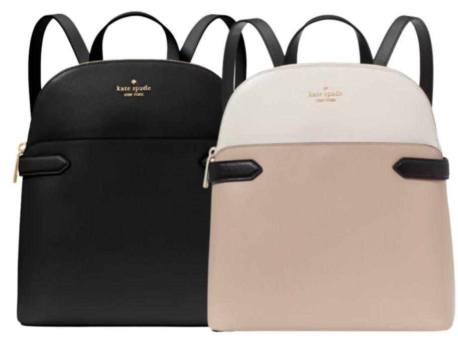 kate spade backpack stock images